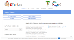 Desktop Screenshot of gifart.eu